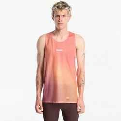 BANDIT Shredder™ Race Singlet with Flopack™ Linear Gradient - Poppy/Copal S