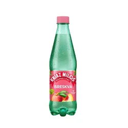 Knjaz Miloš Gazirana voda sa ukusom breskve, 0.5 l