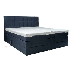 Moderano POSTELJA BOXSPRING 180 cmx200 cm , tekstil modra