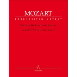 MOZART:COMPLETE WORKS FOR TWO PIANOS