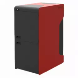 ALFA PLAM kotao Wood 35 , crvena/crna, 35 kw