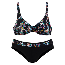 PETITE FLEUR Bikini, črna