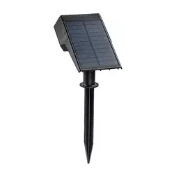 RABALUX Nantes Solarna ubodna lampa, LED, IP65, 0.5W, 50lm, Crna