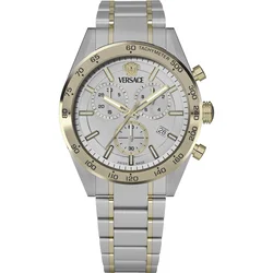 Versace VE0CA0224 Mens Watch V-Code Chrono 41mm 5ATM