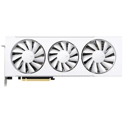 XFX Video Card Quicksilver AMD Radeon RX 7800 XT Magnetic Air Gaming Graphics Card Arctic White