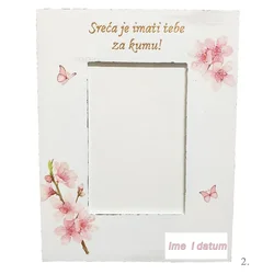 Personalizirani okviri za vjenčane kumove – Uspomena na posebnu povezanost - 2. - 15182