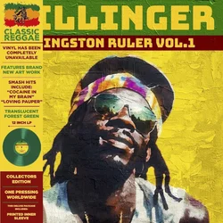 Dillinger - Kingston Ruler Vol.1 (Green Translucent Forest Coloured) (LP)