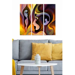 Set slika Wallity MDF248687593, 3 dijela