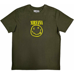 Nirvana Majica Yellow Smiley Green XL