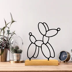 Atelier Del Sofa Dekorativna figura Swell, 22x8x17 cm, Crna