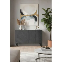 Hanah Home Komoda Ferro 120, Antracit