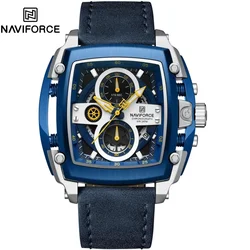 Sat NAVIFORCE TU-38627 - Plava / Srebrna KP38627