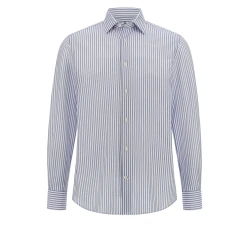 Boggi Milano Srajca dimno modra/bela