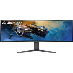 Monitor LG 114,3 cm (45) 45GR65DC-B.AEU 5120x1440 Curved Gaming 200Hz LCD 1ms 2xHDMI DisplayPort USB-C 90W 2xUSB3.0 HAS  FreeSync Premium Pro KVM HDR600 UltraGear