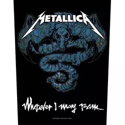 Metallica Wherever I May Roam Našitek za šivanje 36 x 30 cm