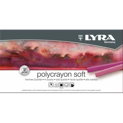 Lyra Polycrayons Komplet suhih pastelov Mešajte 12 kos