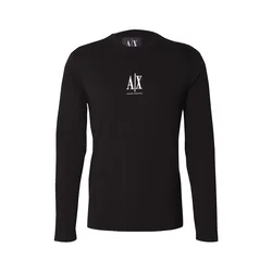 ARMANI EXCHANGE Majica črna/bela