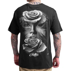 Hardcore majica moška - BOOMER ROSE - SULLEN - SCM8213_BK