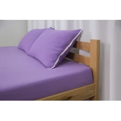 Manjatex Čaršaf sa lastišem, Za dušek od 35cm, 200x200cm, Ljubičasti