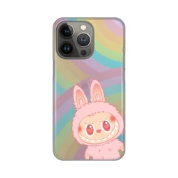 Silikonska maska za iPhone 13 Pro 6.1 Print Skin La Bubu Rainbow