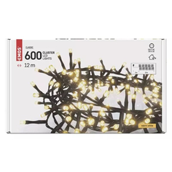 LED spoljašnji svetlosni niz 600 LED/17 m IP44 topla bela