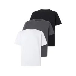 HOLLISTER Majica kamen/črna/bela