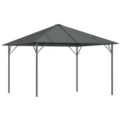 Vidaxl Paviljon s streho 3x3 m antraciten