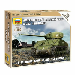 Tank 6263 Wargames (WWII) - Sherman M-4 (1: 100)