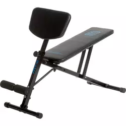 Energetics MT 10, klupa sa tegovima, crna