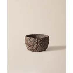 Madame Coco Saksija za cveće Dolly, 24cm, Smeđa