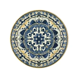 TOGNANA plitvi krožnik Bloom Granada, porcelan, večbarvna, 27 cm