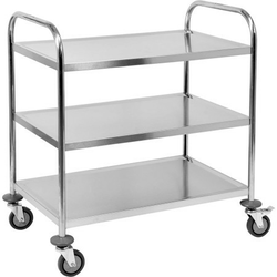 Wi gastro kolica konobarska Inox 3 etaze 86x54 H94cm Rst 3 A ( Wi-0010 )