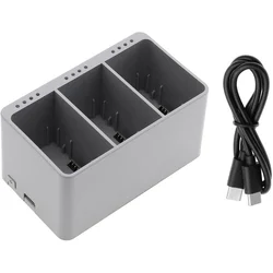 3 polnilec za baterije za DJI Mini 3, Mini 3 Pro, Mini 4, Mini 4 Pro, alternativa