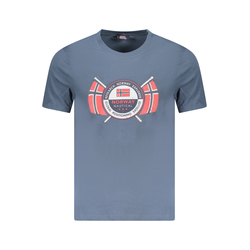 NORWAY 1963 MEN'S SHORT SLEEVE T-SHIRT BLUE