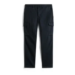 TOMMY HILFIGER Kargo hlače DENTON temno modra