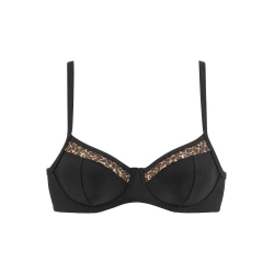 LASCANA Bikini zgornji del Adele, črna