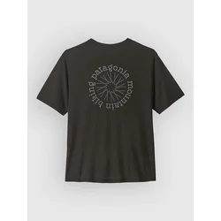 Patagonia Cap Cool Daily - Spoke Stencil moška majica black