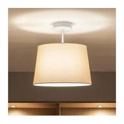Brilagi - LED plafonski luster CERIA 1xE27/60W/230V prečnik 30 cm bela/bež