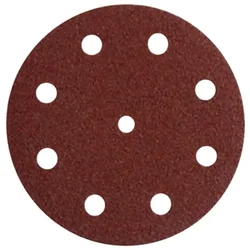 shumee Disk za brusni papir, 9 lukenj K80 150 mm