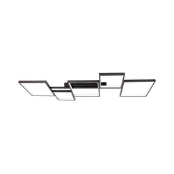 Brilagi - LED stropna svetiljka SHIFT LED/42W/230V 4000K 47,5x122 cm crna