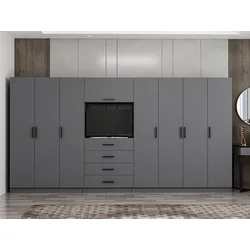 Hanah Home Garderober Minar Kale-7831, 405x210x52 cm, Antracit