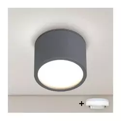 Brilagi - LED Kupatilsko ugradno spot svetlo SMOOTH 1xGX53/15W/230V antracit IP65