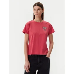 PINKO Majica Nambrone 103320 A2G7 Rdeča Regular Fit