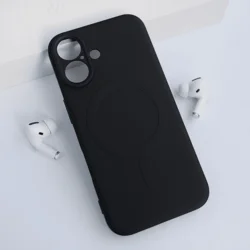 Maska za telefon Nanobit Giulietta Mag Case za iPhone 16, Crna