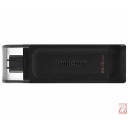 Kingston USB Type-C 3.2 (Gen1) Flash disk drive 64GB (DT70/64GB)