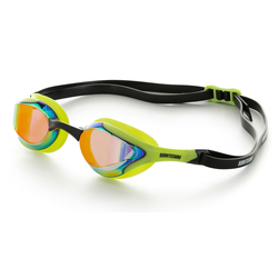 Borntoswim elite mirror swim goggles green