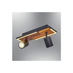 Opviq luster 1419-2, LED 12 W, hrast
