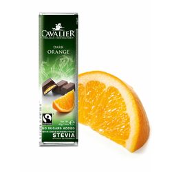 Temna čokolada s pomarančo, brez sladkorja 40g