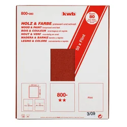 KWB brusni papir (drvo-farba) GR150 | 230x280 ( KWB 49800150 )
