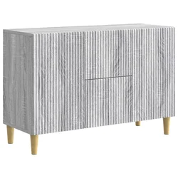 Kreveta Siva sonoma 89 x 34,5 x 60 cm Konstruirano drvo